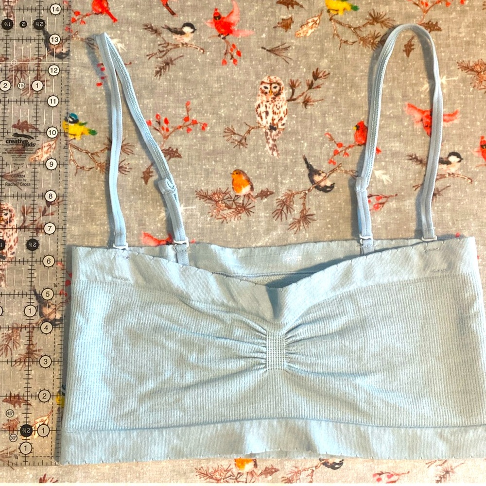 Anthropologie S/M bralette, size S/M like new removable straps